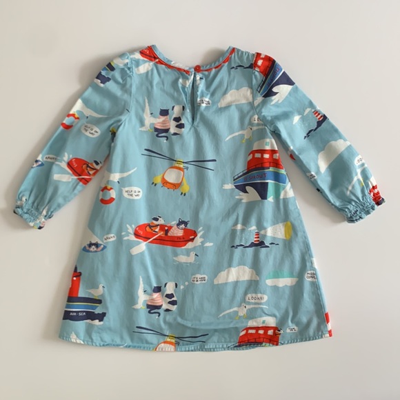 Mini Boden Long Sleeve Dress 2-3Y VGUC - Picture 9 of 11